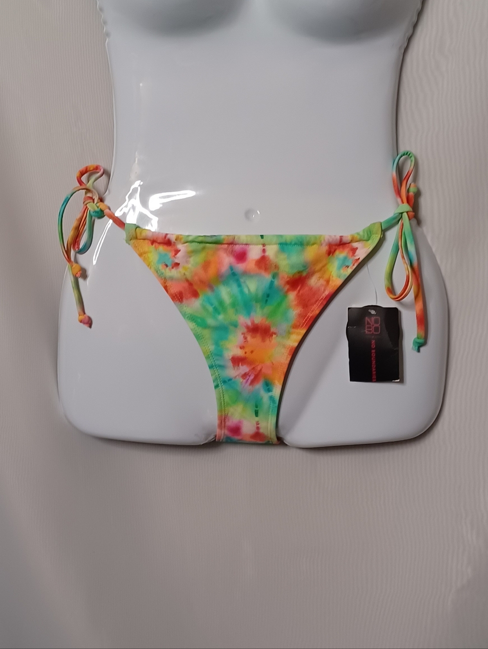 No Boundaries Tie-Dye String Bikini Bottom Swimwear. Size M